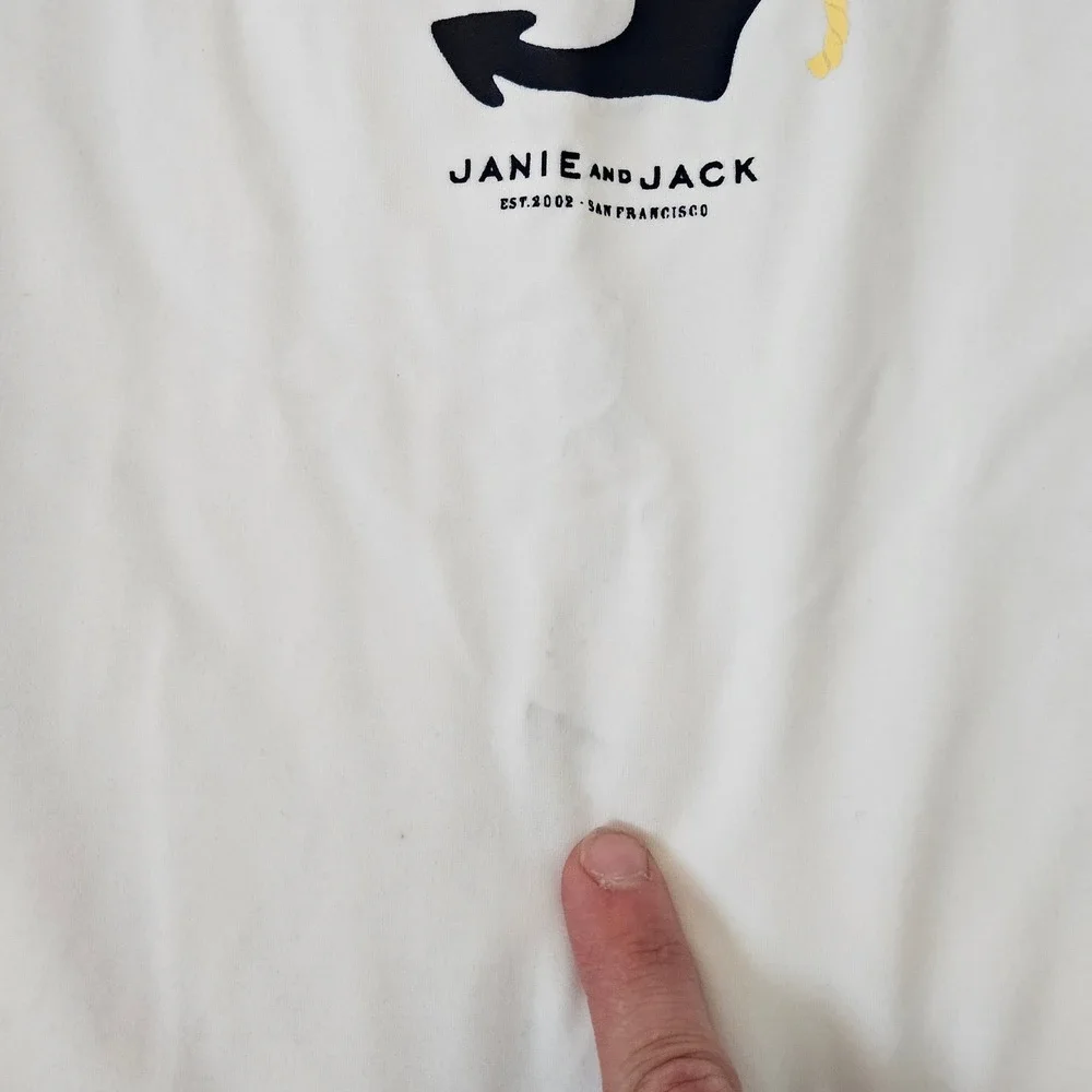 Janie and Jack Rash Guard Kids Size 5 Lot of 2 New UPF 50+ Nautical Flamingo Sun